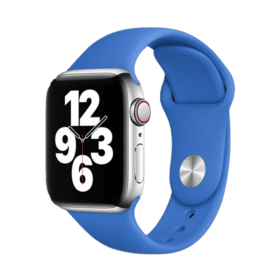 Silicone band копія для Apple Watch 384041mm Capri Blue