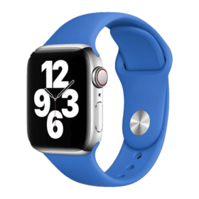 Silicone band копія для Apple Watch 424445mm Capri Blue