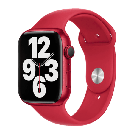 Silicone band копія для Apple Watch 42/44/45mm (Product) RED